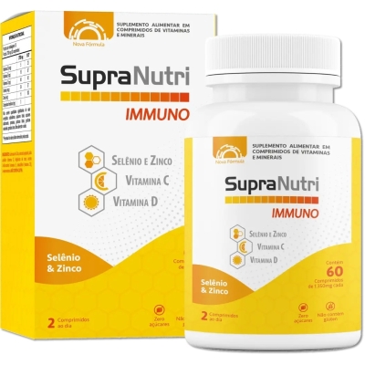 Suplemento Alimentar SupraNutri Imuno 60 Cápsulas 
