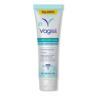 Gel Lubrificante Vaginal Vagisil 100g