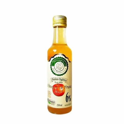 Vinagre De Maça Orgânico 6% Acidez - 250ml - São Francisco