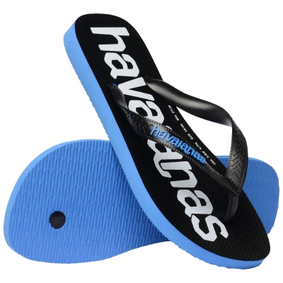 Sandália Havaianas Top Logomania 2 Azul Brilhante 37/38