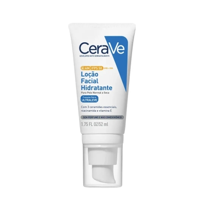 Loção Hidratante Facial CeraVe AM FPS 50 52ml