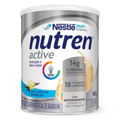 Suplemento Alimentar Nutren Active Nestlé Baunilha 400g