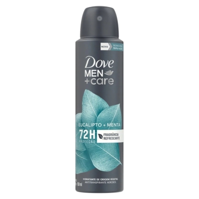 Desod dove aero 150ml men eucalipto/menta 