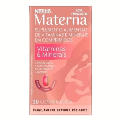 Polivitamínico Materna para Gestantes 30 Comprimidos