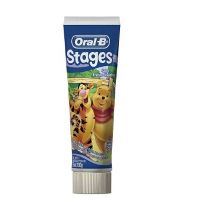 Cd oral-b inf 100g sabores fluor