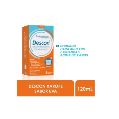 Descon solucao 120ml