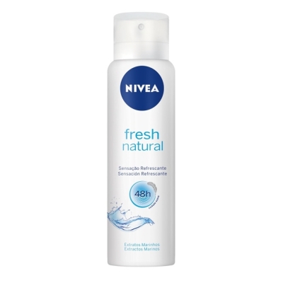 Desod nivea aero 150ml fem fresh natural 