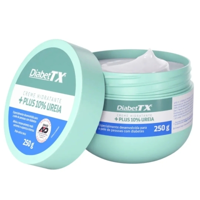 Creme Hidratante DiabetTX Plus 10% Ureia 250g