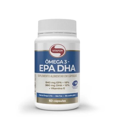 Ômega 3 EPA DHA Vitafor 60 Cápsulas