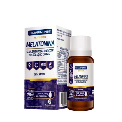 Melatonina Catarinense 0,21mg Sem Sabor 20ml