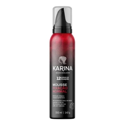 Mousse Modeladora Karina Fixação Normal 150ml