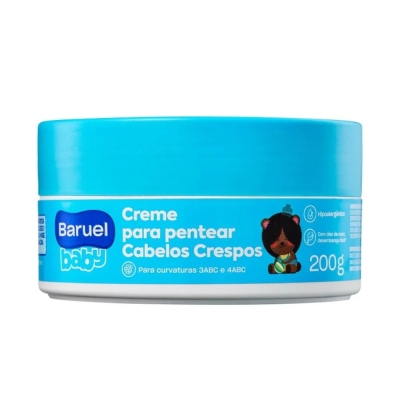 Creme para Pentear Baruel Baby Cabelos Crespos 200g