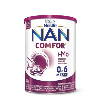 Fórmula Infantil Nan Comfor 1 Nestlé 0 a 6 Meses 400g