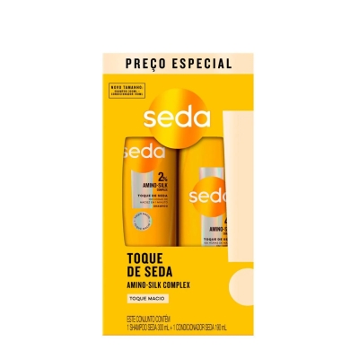 Kit Seda Toque de Seda Shampoo 300ml + Condicionador 190ml