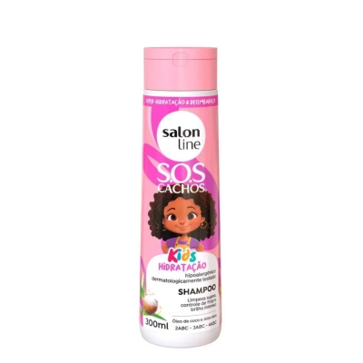 Shampoo Salon Line SOS Cachos Kids Hidratação 300ml