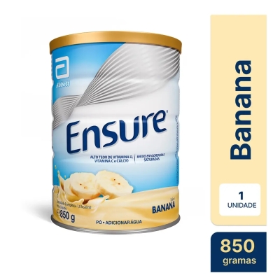 Suplemento Alimentar Ensure Sabor Banana 850g