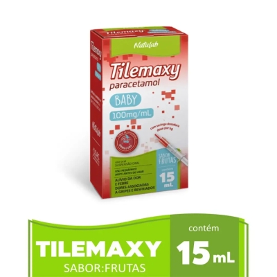 Tilemaxy Baby Paracetamol 100mg/ml Suspensão Oral 15ml