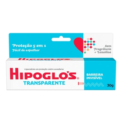 Hipoglós Transparente 5 em 1 Sem Fragrância Lanolina 30g