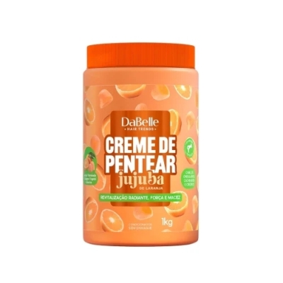 Creme de Pentear Dabelle Jujuba de Laranja 1Kg