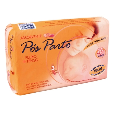 Absorvente Pós Parto Karisma 15 Unidades