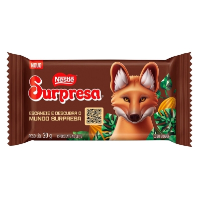 Chocolate Nestlé Surpresa Ao Leite 20g 