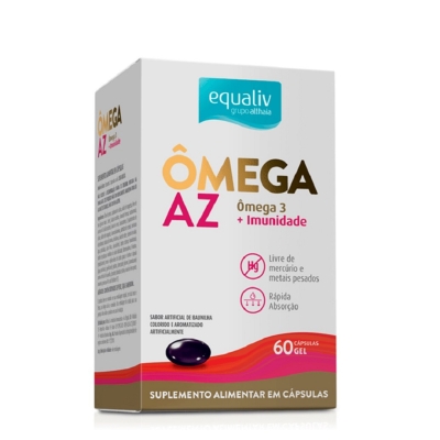Equaliv Ômega AZ 60 Cápsulas 