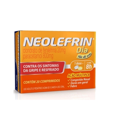 Neolefrin dia 20 Comprimidos Neo Química