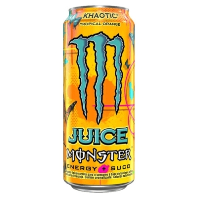 Energético Monster Energy Juice Tropical Orange Khaotic 473ml