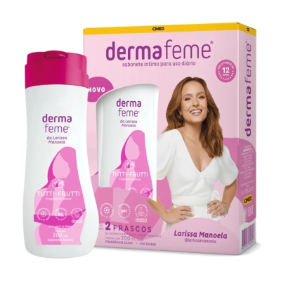 Kit dermafeme teen 2x200ml cimed
