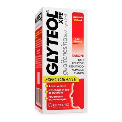Glyteol Guaifenesina 200mg/15ml Xarope 150ml