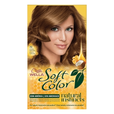 Tint soft color kit 70 louro natural 55g 