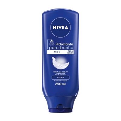 Loc nivea body banho milk 250ml