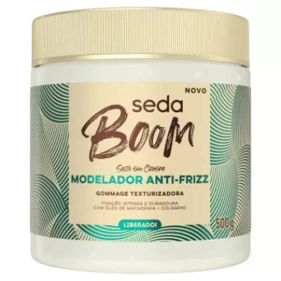 Modelador Boom Antifrizz Seda 500G