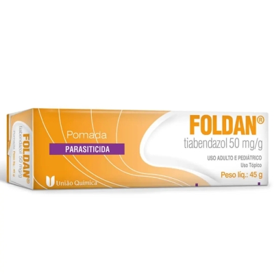 Antimicótico Parasiticida Foldan Tiabendazol Pomada 30g