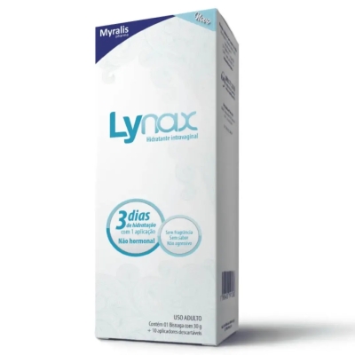 Hidratante Intravaginal Lynax 30g + 10 Aplicadores