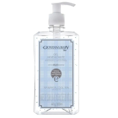 Álcool em Gel Giovanna Baby Blue 500ml