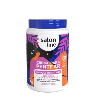 Creme Para Pentear Salon Line Nutricao Reparadora 1kg