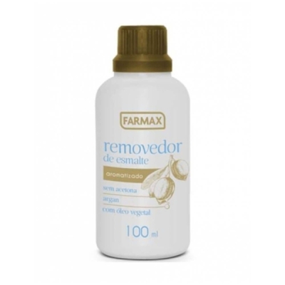 Removedor de esmalte farmax argan 100ml