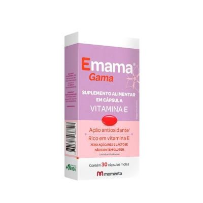 Emama Gama 400mg 30 Cápsulas 