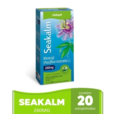 Seakalm Passiflora Incarnata L. 260mg - 20 Comprimidos