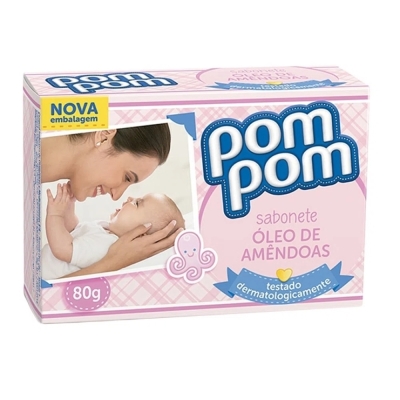 Sab pom pom 80g amendoas 