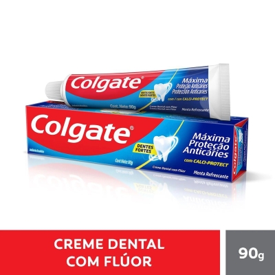 Creme Dental Colgate Máxima Proteção Anti Caries 90g