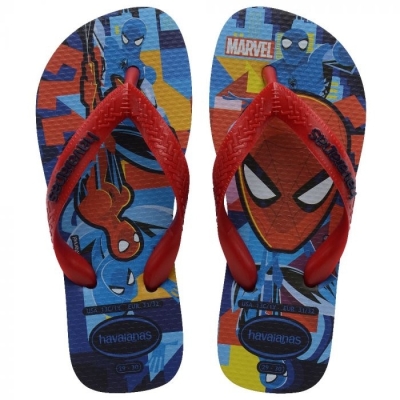 Sandália Havaianas Kids Top Marvel II Marinho 23/24 Coleção 1 Par