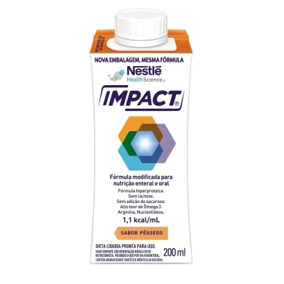 Impact Suplemento Alimentar Pêssego200ml 
