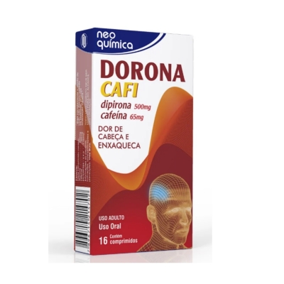 Dorona cafi 500/65mg 16cpr neoquimica