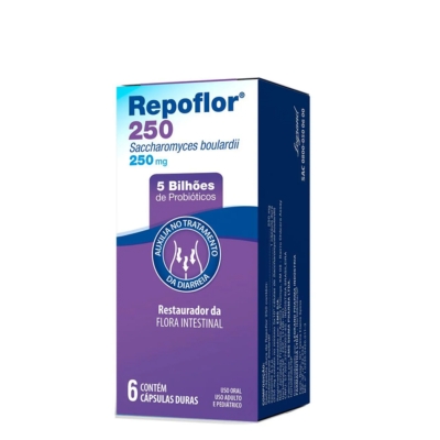 Repoflor 250mg 6 cps legrand 