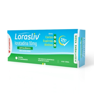Lorasliv 10mg 12 cpr vitamedic