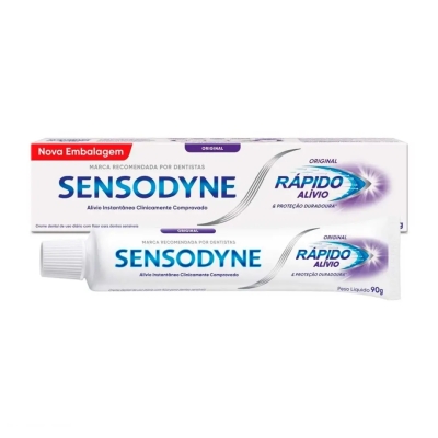 Creme Dental Sensodyne Rápido Alívio Original 90g