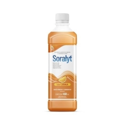 Soralyt Solucao Oral Sabor Laranja 450ml